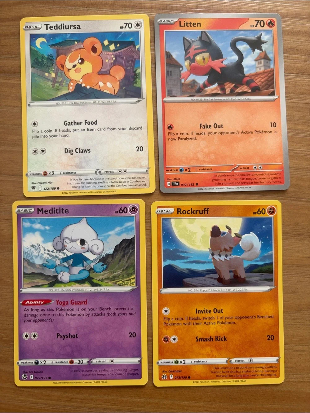 🐻 Cute Pokémon Card Lot #10 🩷 | 16 Cards ✨5/$25✨